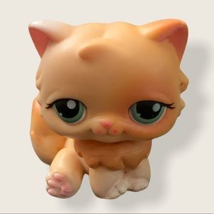 Littlest Pet Shop, 2004 Hasbro, Orange Persian Cat